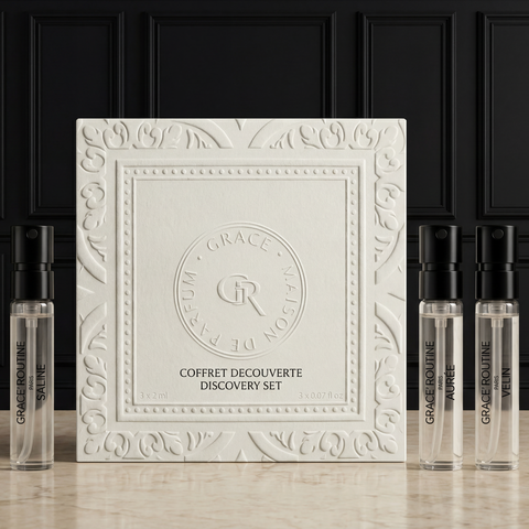 Grace' Routine Discovery Set in mattschwarzem Coffret