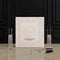 Closed Discovery Set box with fragrance samples on a stone surface, Grace’ Routine